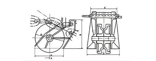 JIS F2033 Roller Bar Type Chain Stopper 02.jpg